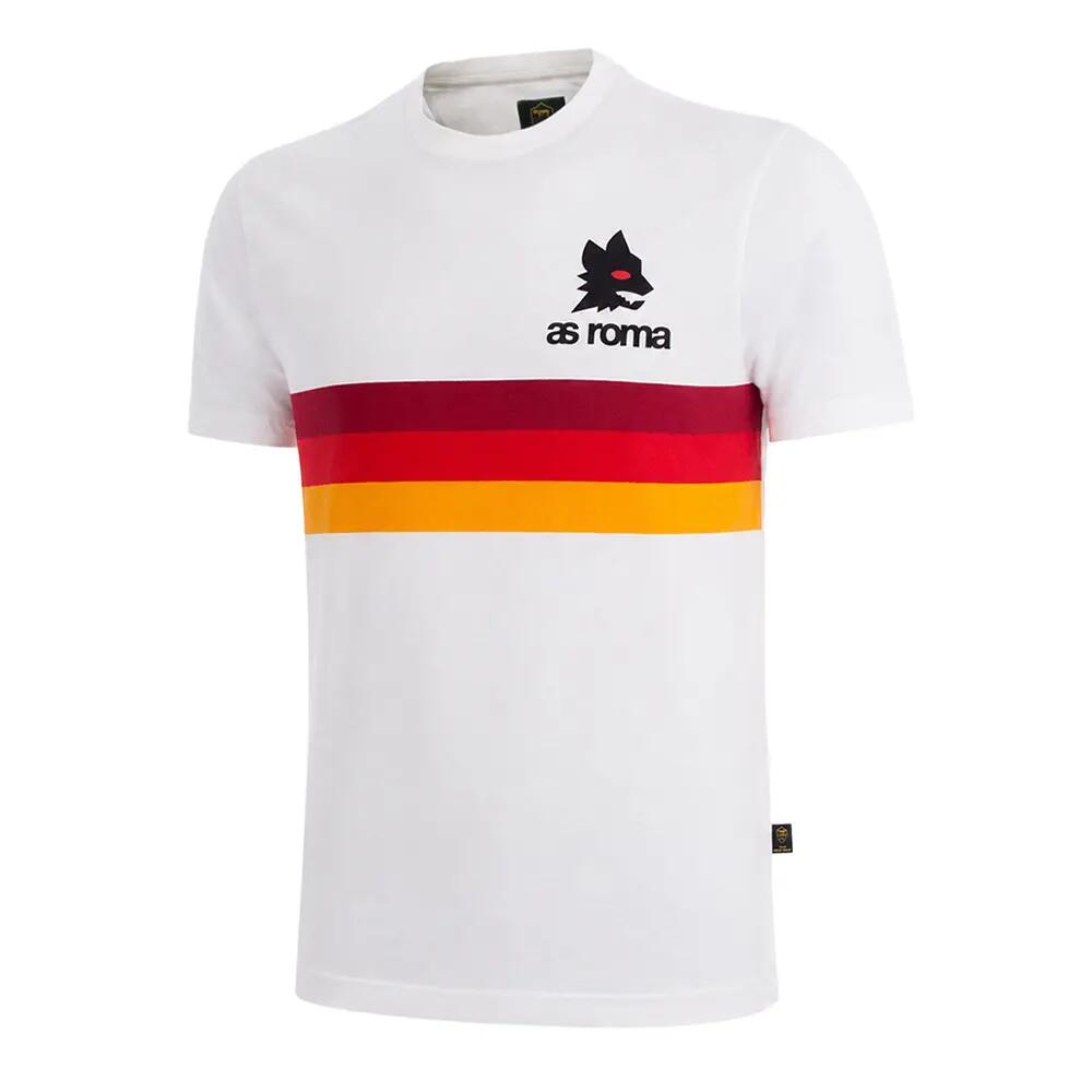 AS Roma Rayures - T-Shirt - Blanc – COPA Football 1/7