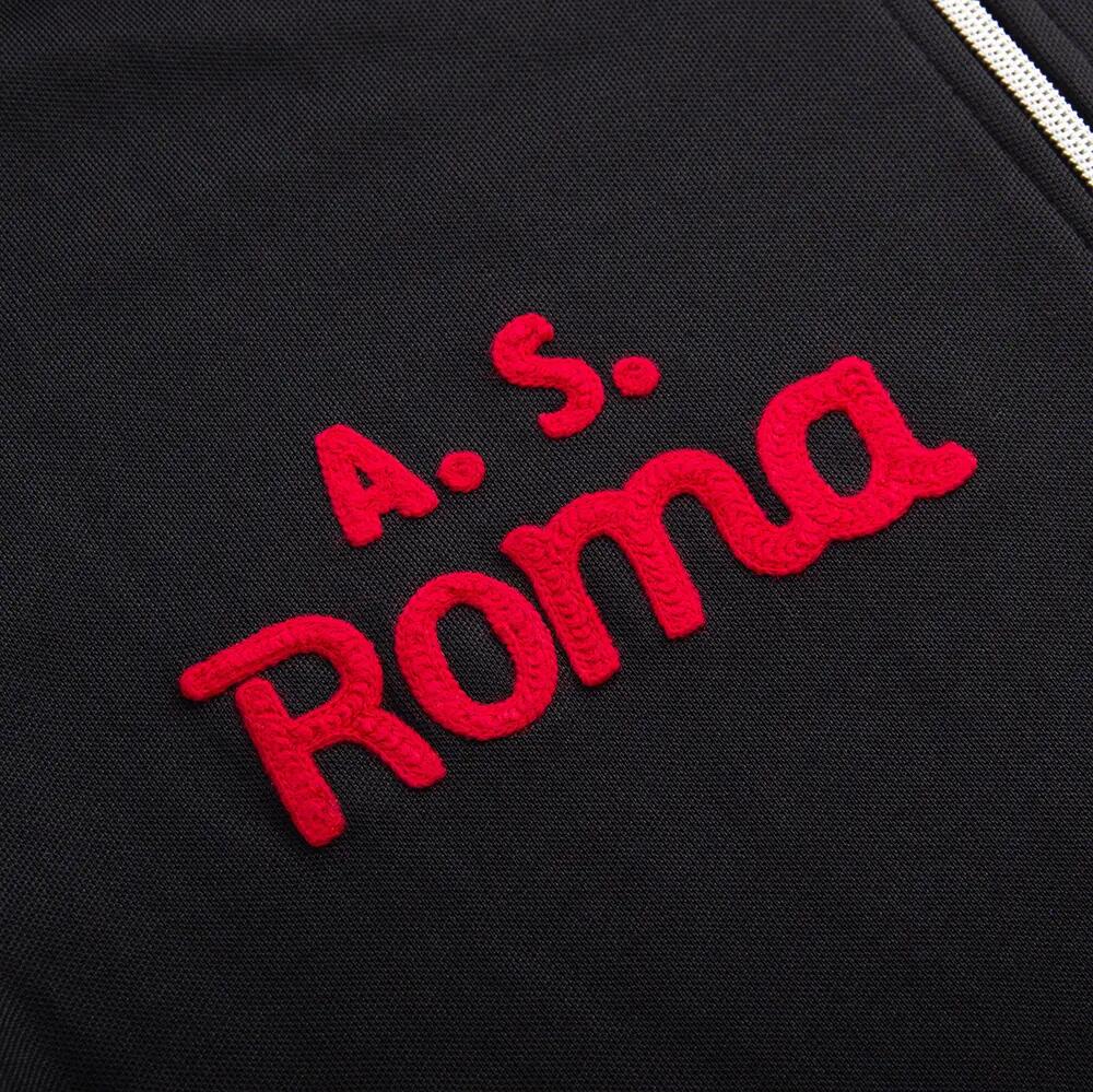 AS Roma 1977 - 78 - Chaqueta de Fútbol Retro - Negra – COPA Football 5/7