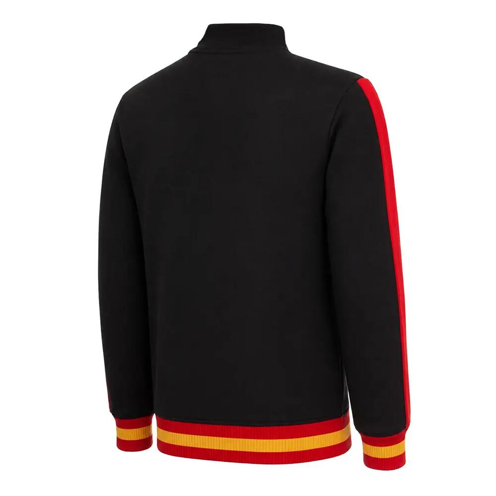 AS Roma 1977 - 78 - Chaqueta de Fútbol Retro - Negra – COPA Football 3/7