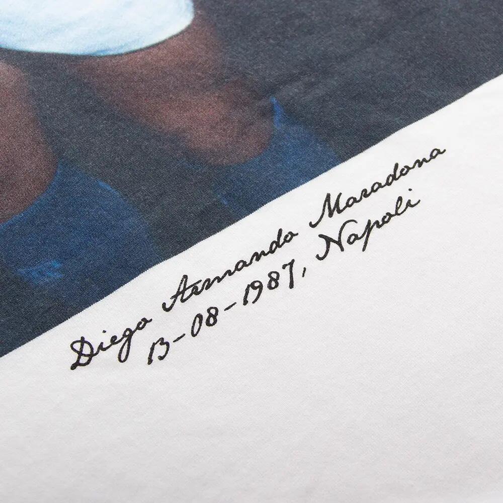 Maradona x COPA Napoli Thuis - T-Shirt - Wit – COPA Football 5/7