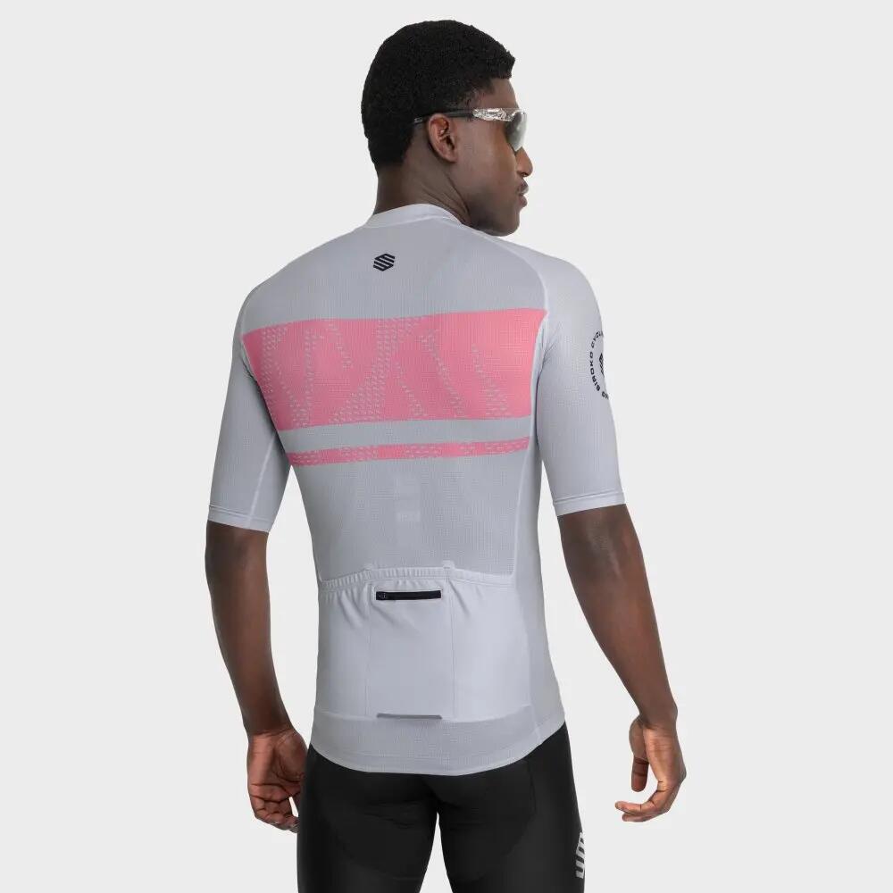 Maillot de manga corta hombre ultraligero ciclismo M3 Cadence Gris 6/8