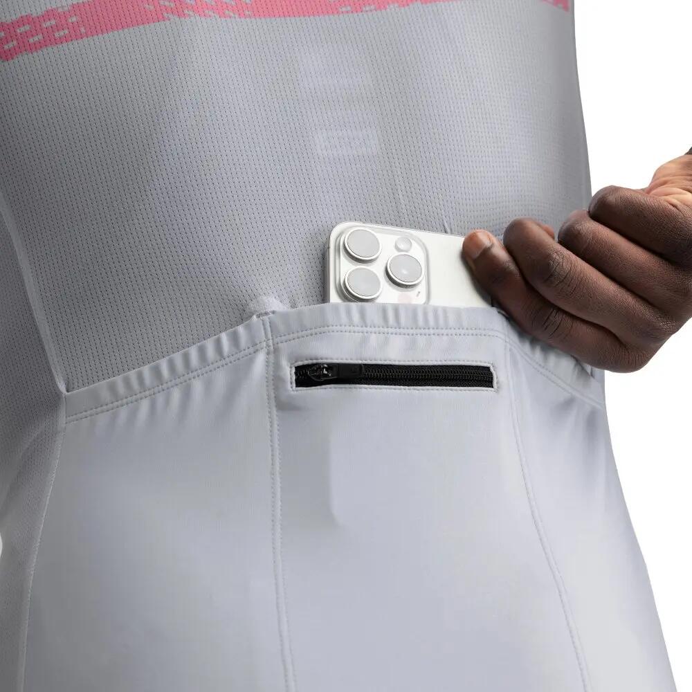 Maillot de manga corta hombre ultraligero ciclismo M3 Cadence Gris 4/8