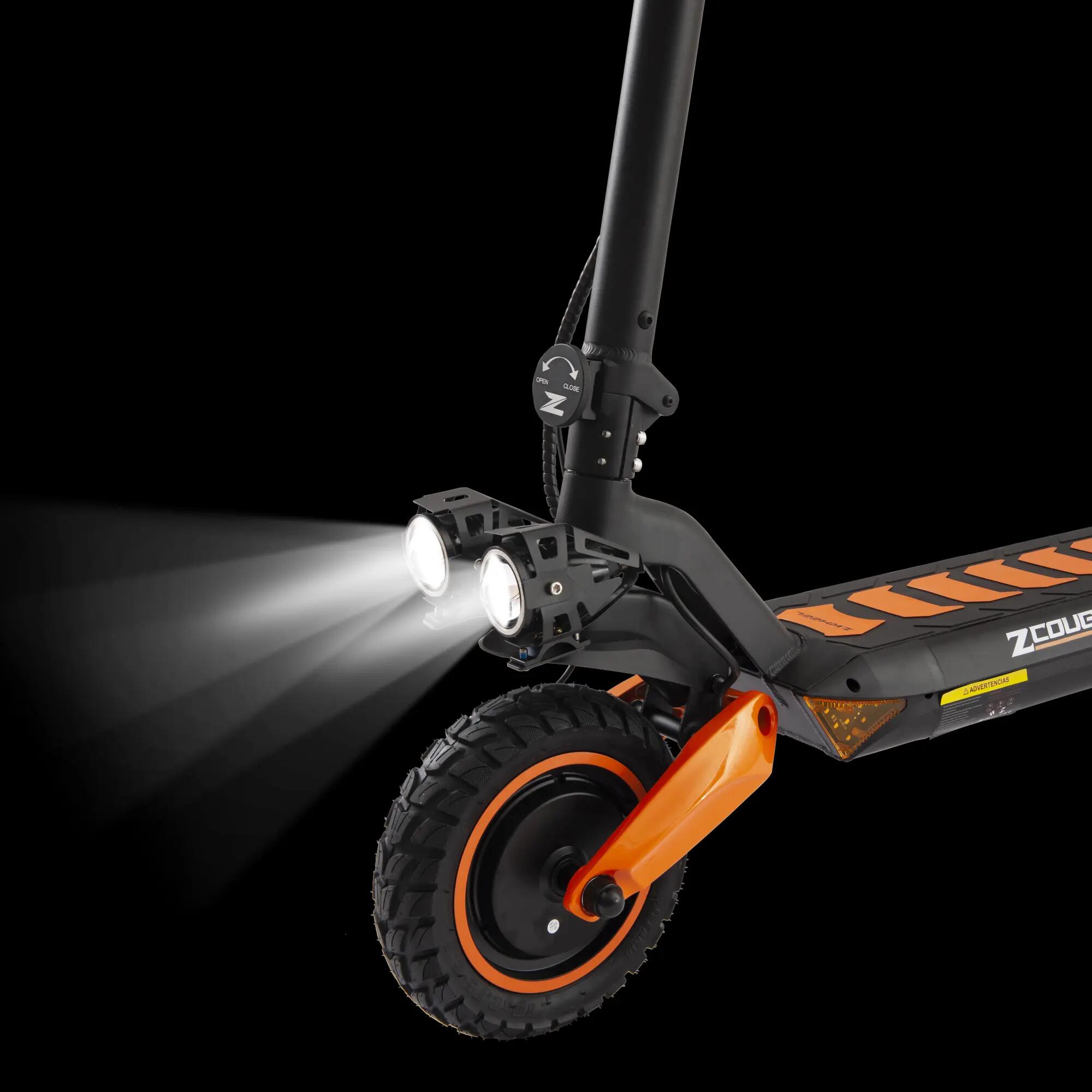 Patinete eléctrico ZWheel ZCougar Duo T, 2000W, 960Wh, hasta 70km 5/14