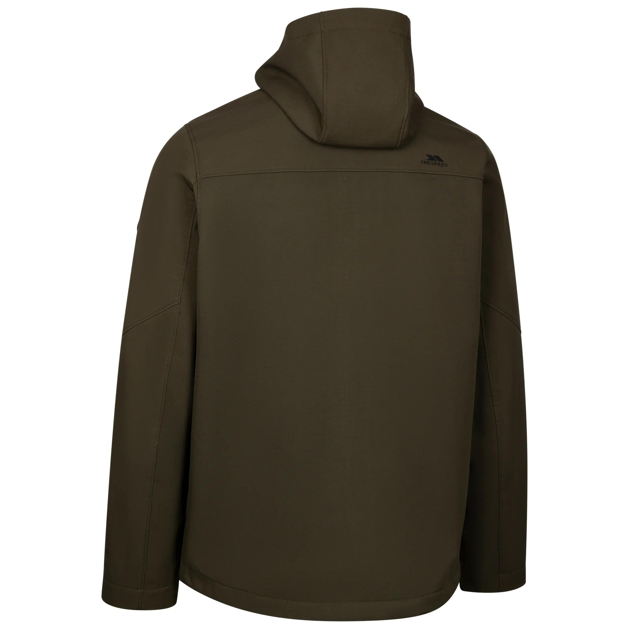 Trespass Hubbard - Giacca softshell da uomo Dark Vine 2/2