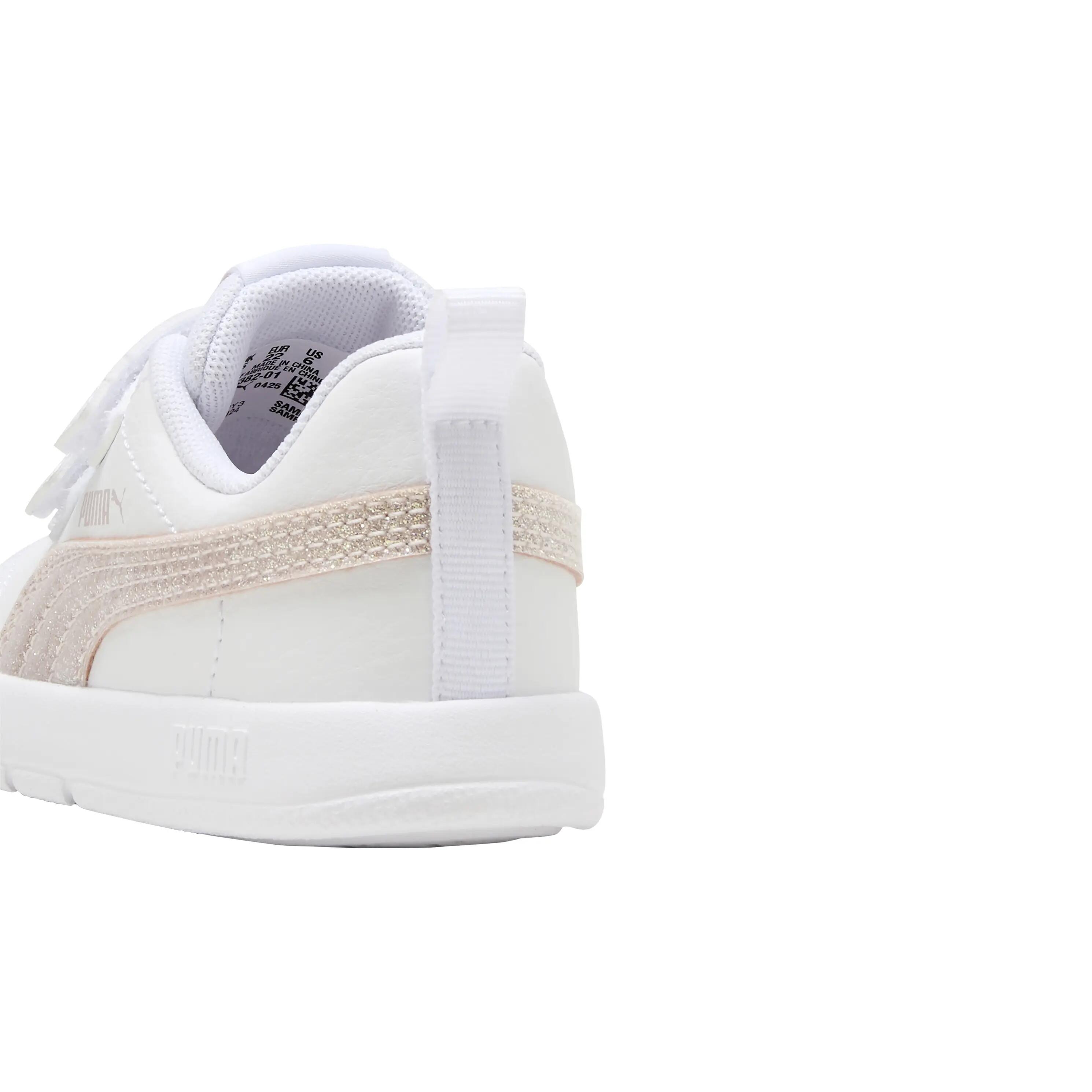 Basket à Scratch Enfant Puma Courtflex V3 Glitz V Inf - Femme 4/6