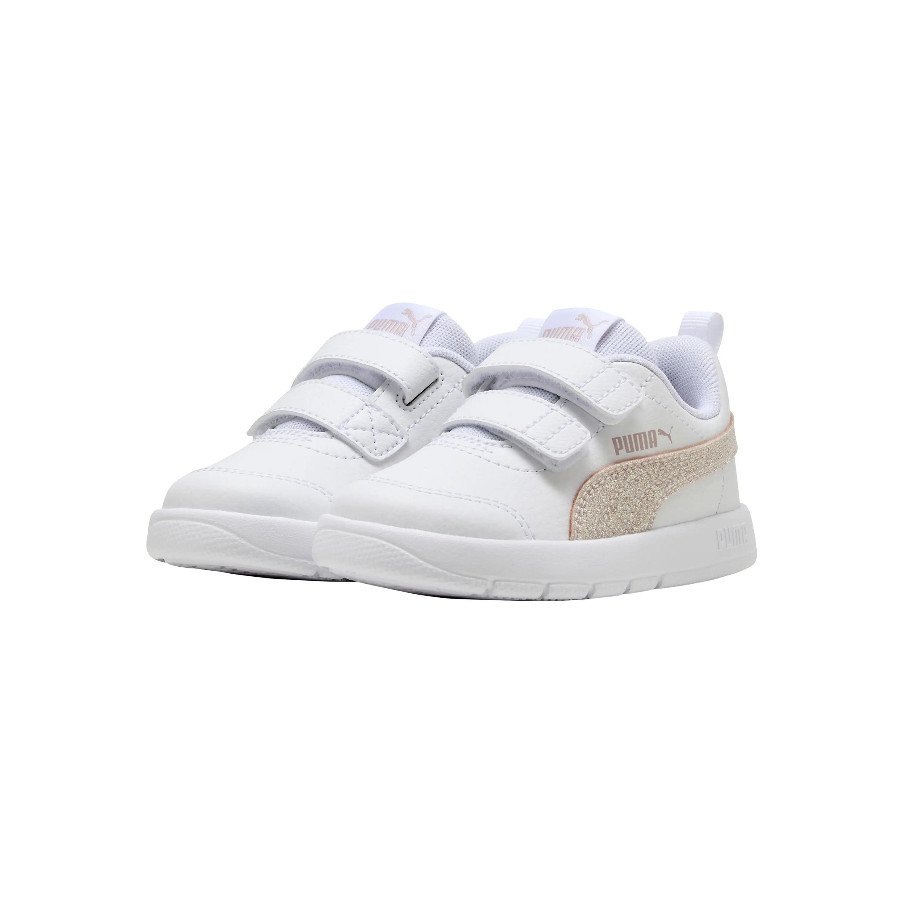 Basket à Scratch Enfant Puma Courtflex V3 Glitz V Inf - Femme 3/6