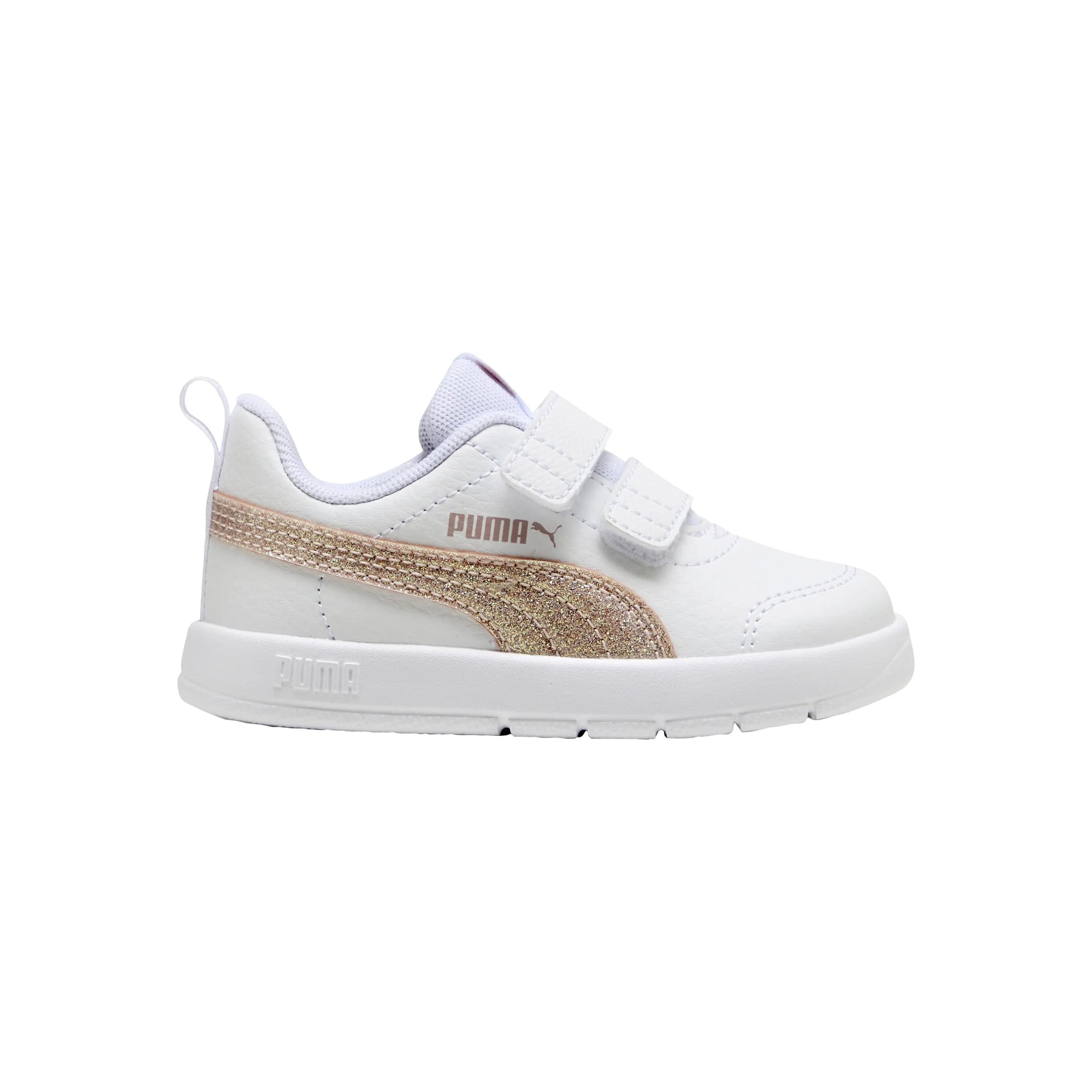 Basket à Scratch Enfant Puma Courtflex V3 Glitz V Inf - Femme 2/6