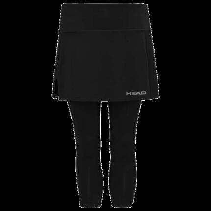 Club 25 3/4 Tights Skort Damen Schwarz