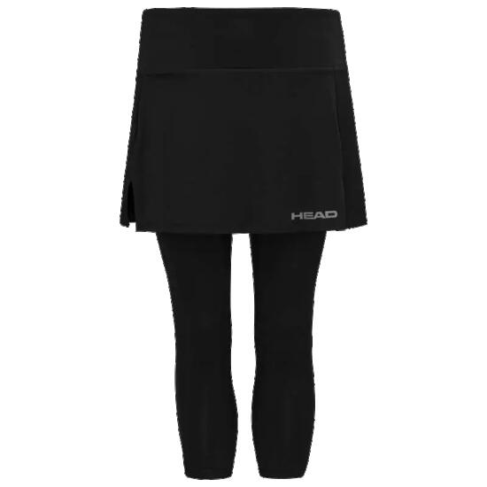 Club 25 3/4 Tights Skort Damen Schwarz