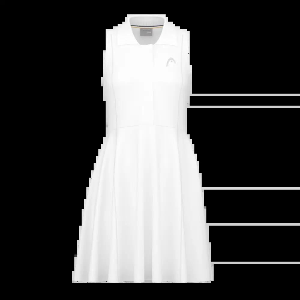 Vestido Head Performance Blanco 6/7