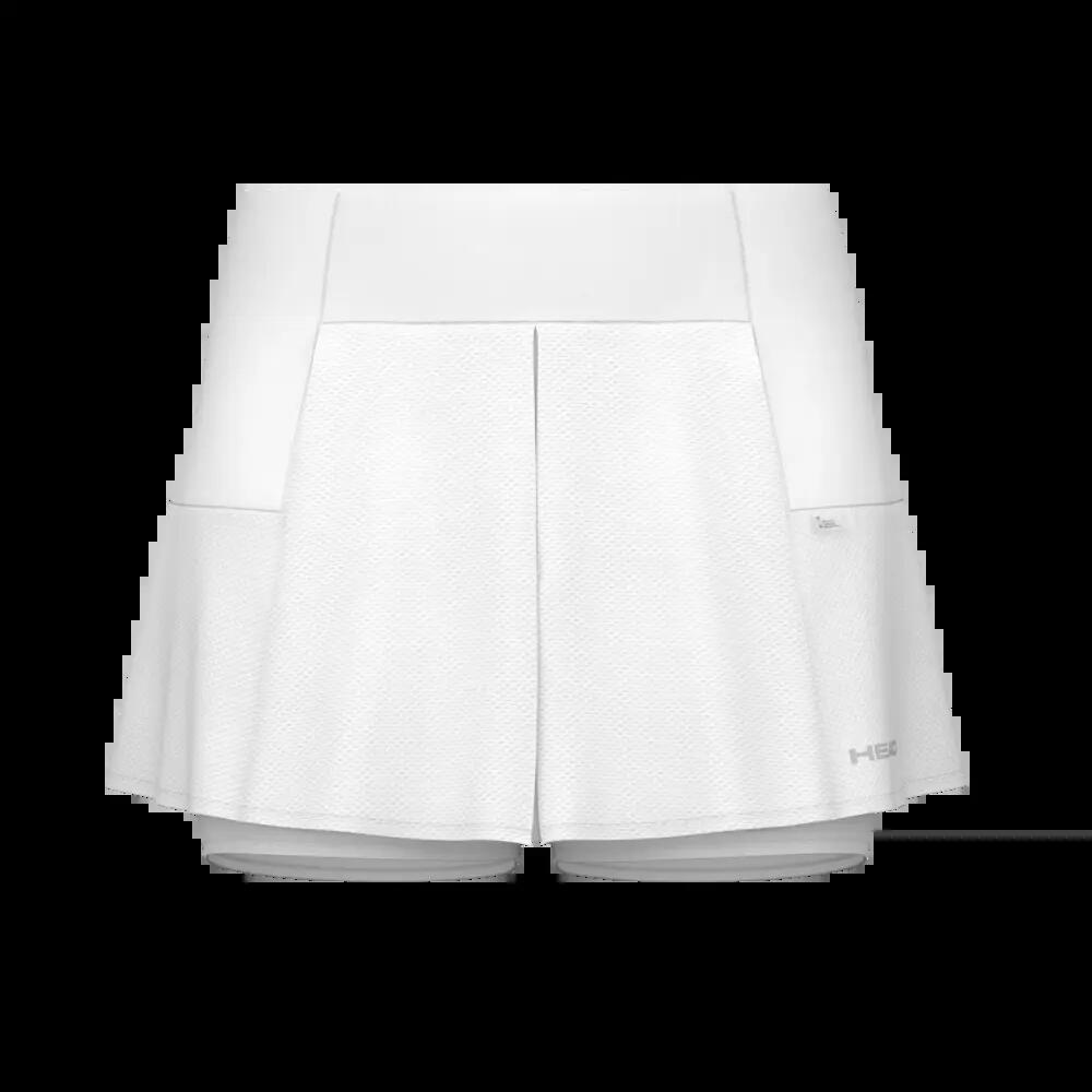 Falda Head Performance Blanco Plata 6/7