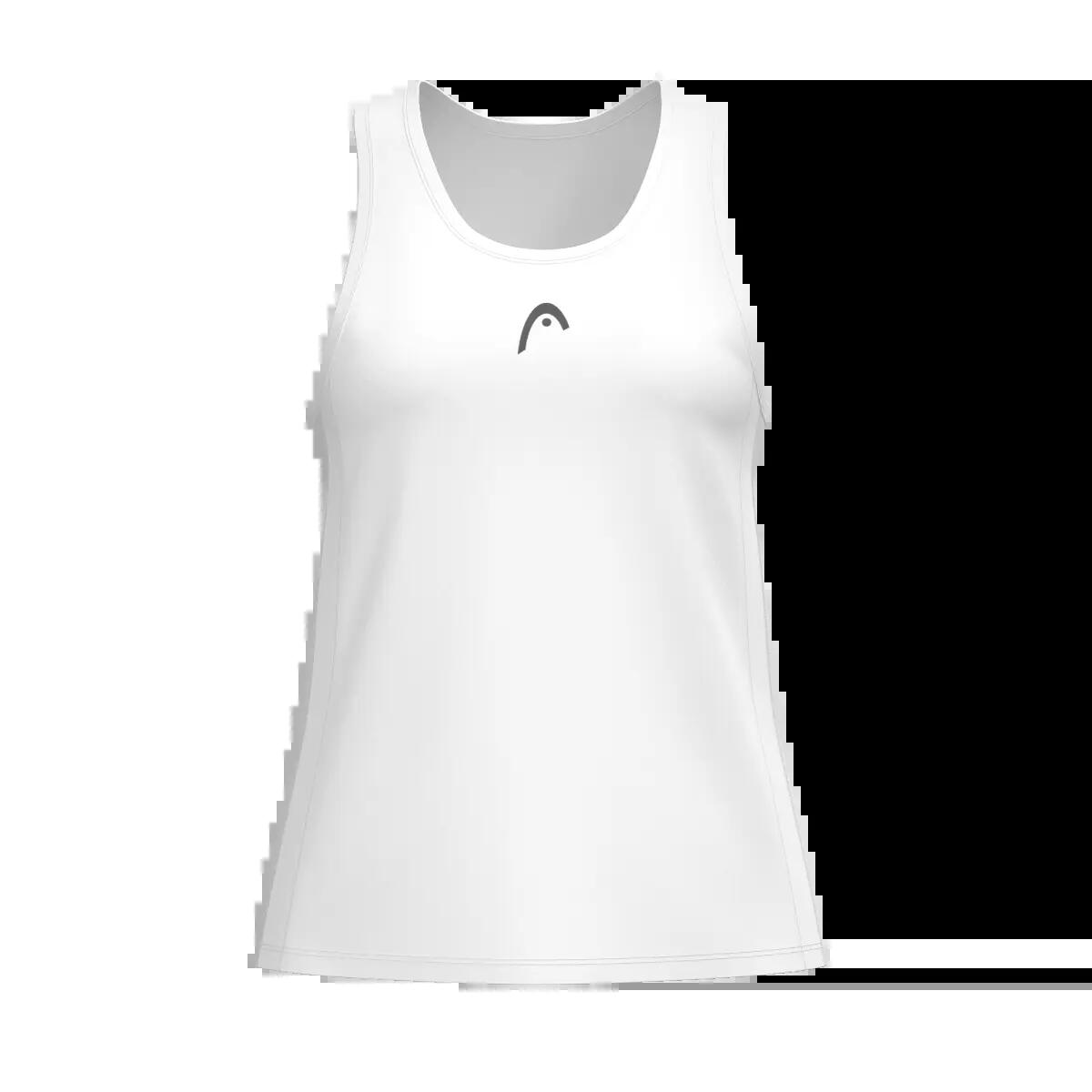 Club 25 Tech Tank Top Damen Weiss 4/5