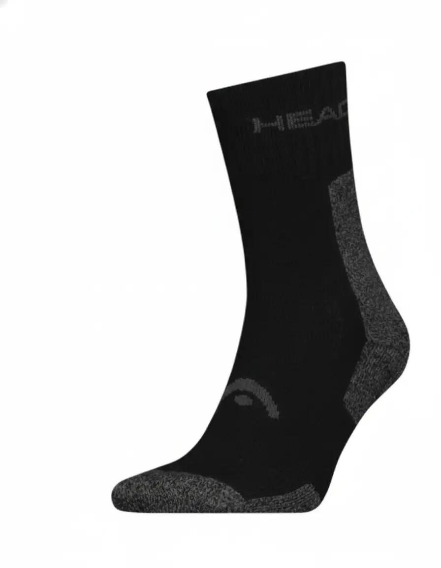 Performance Crew Tennis Socken 1er Pack Schwarz 2/3