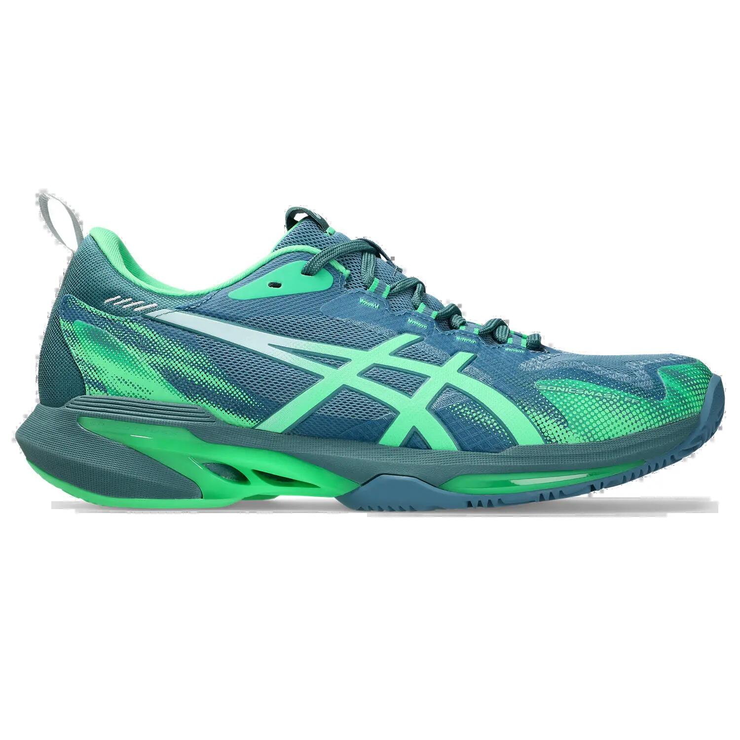 Scarpe Asics SonicSmash FF Saba Blu/Vital Verde 2026 7/7