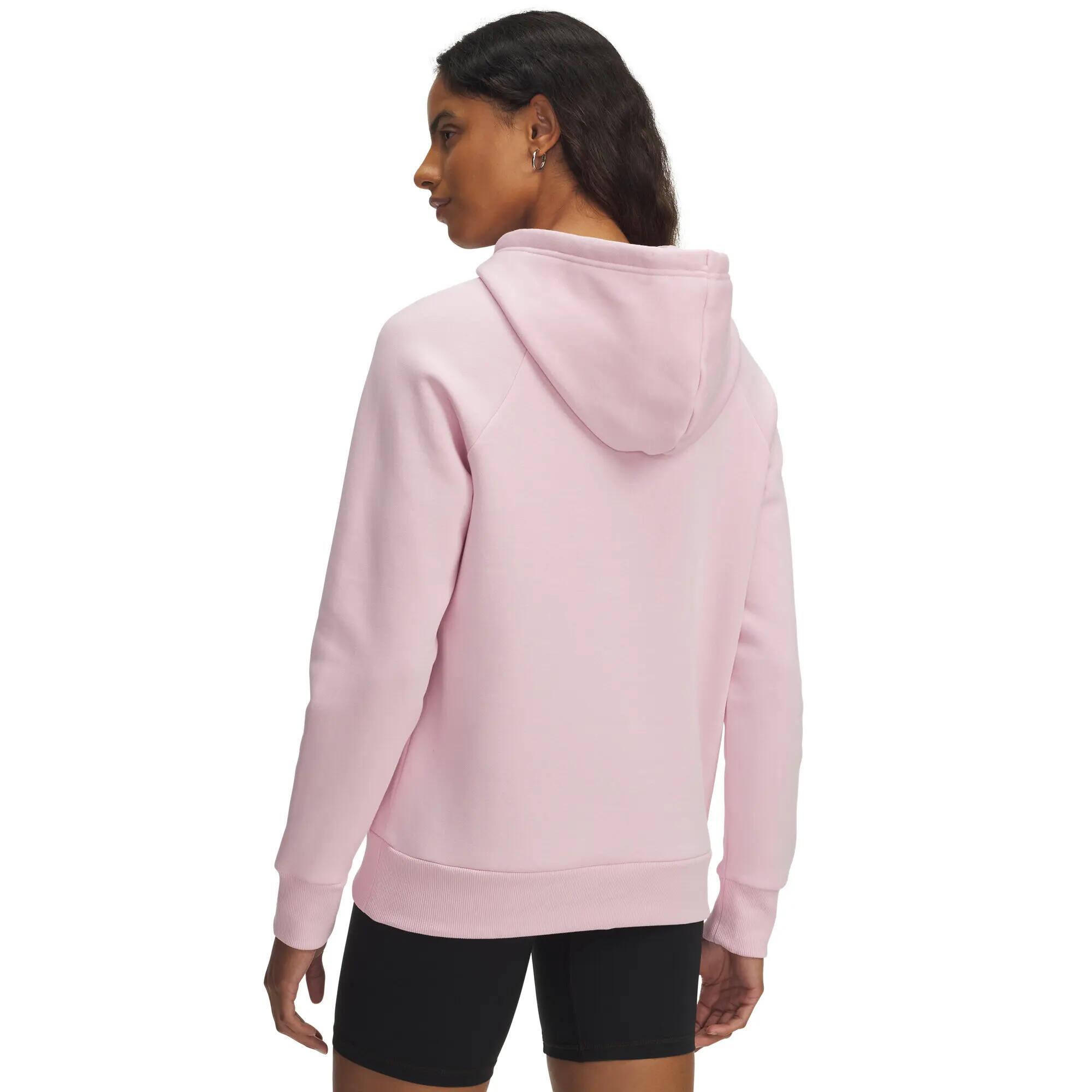 Felpa con cappuccio da donna Under Armour Rival Fleece Shimmer 4/4
