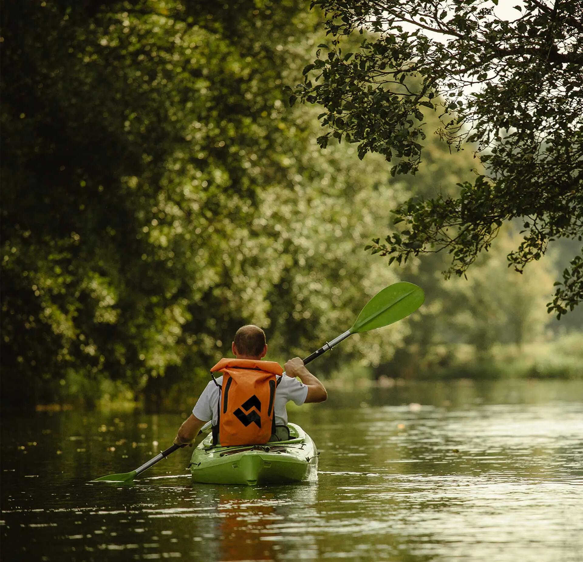 Plecak wodoodporny Alpinus Kayak 28 pomarańczowy ZN43399 7/7