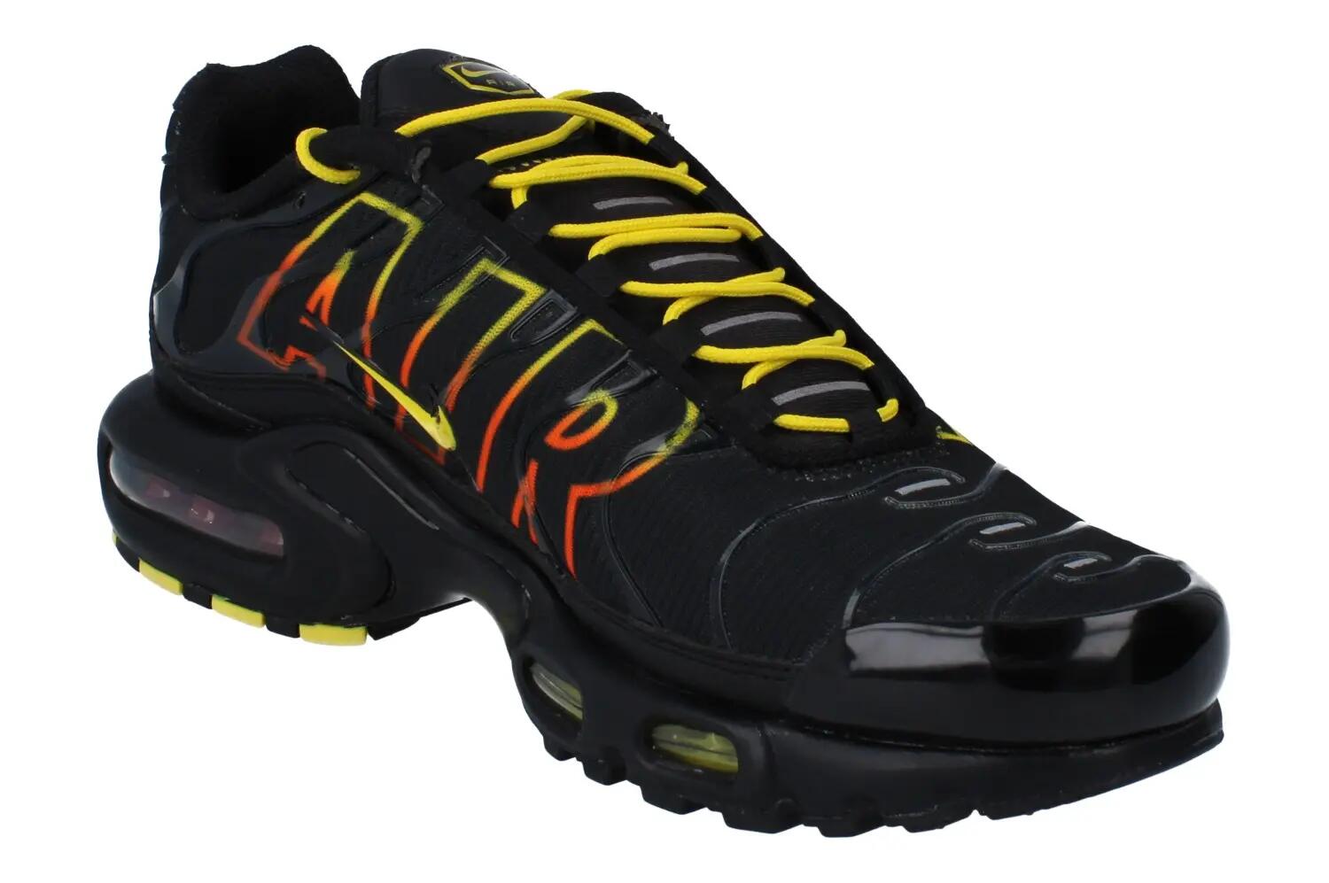 Nike Air Max Plus TN Black Safety Orange 4/6