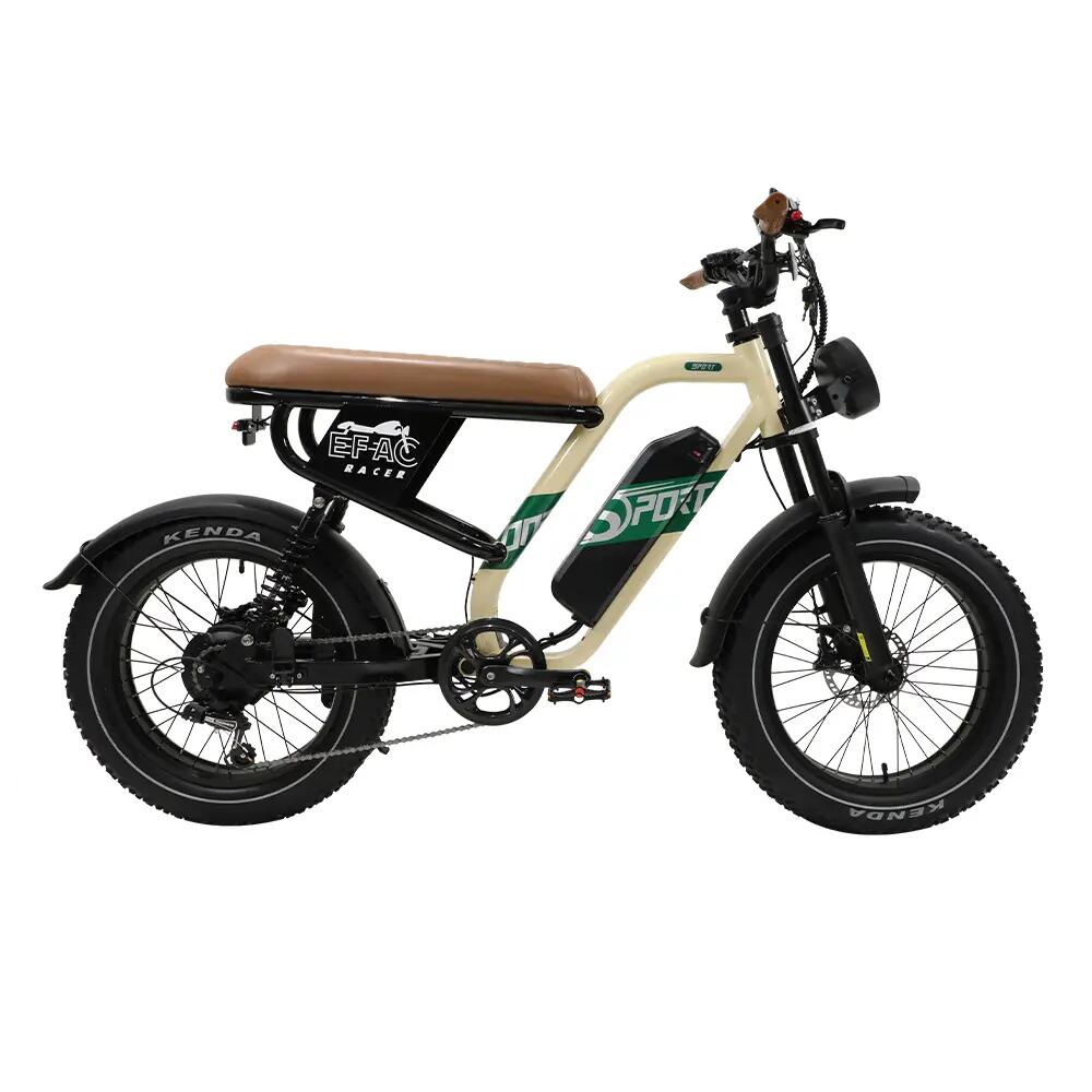 Onesport W66 20'' Offroad Elektrische Fiets voor Volwassenen 48V 13,5Ah 3/7