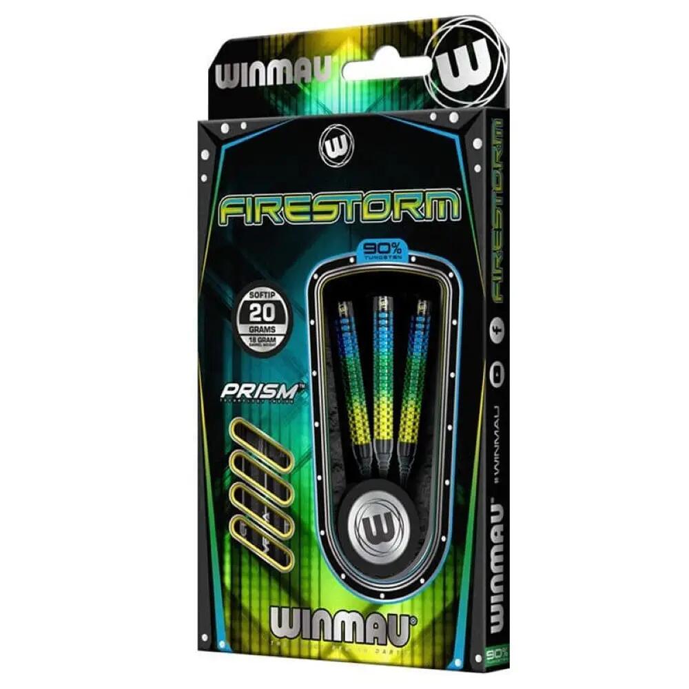 Dardos Winmau Firestorm 90% 20gr 6/6