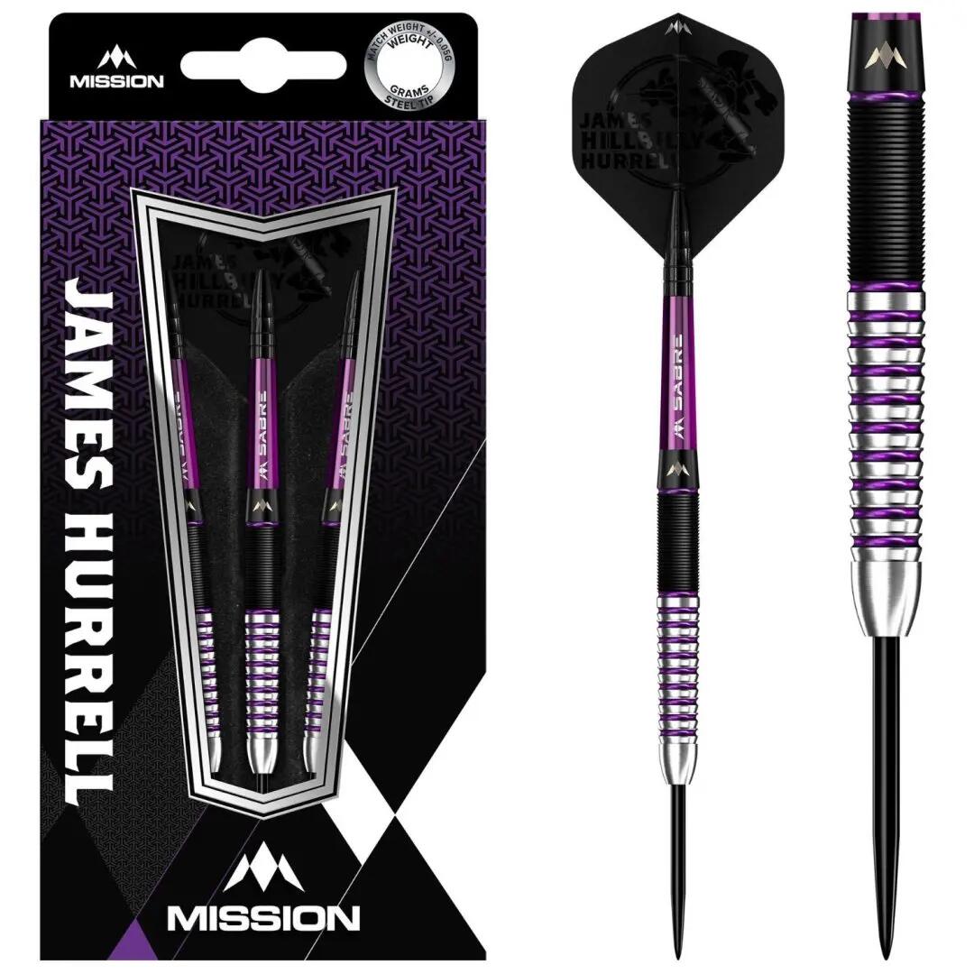 Sada šipek Mission steel James Hurrell Black PVD 3/3