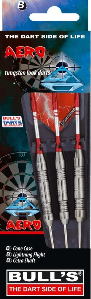 Darts Steeldarts unisex - Aero Brass Dartpfeile Darts-Set Anfänger mehrfarbig 3/3