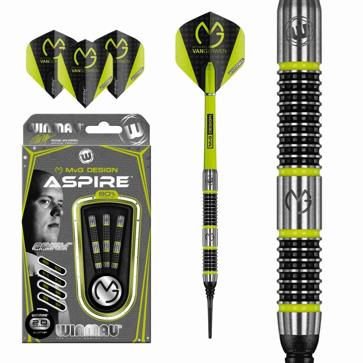 Winmau - Softdart MvG Aspire 20 gr. 3/5