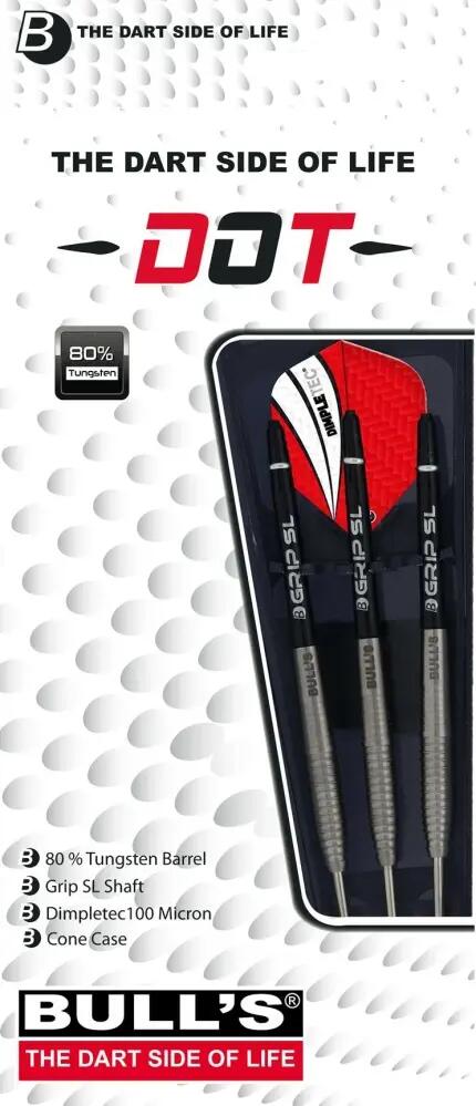 Dart szett Bull's DOT D1 steel 24gr 90% 3/3