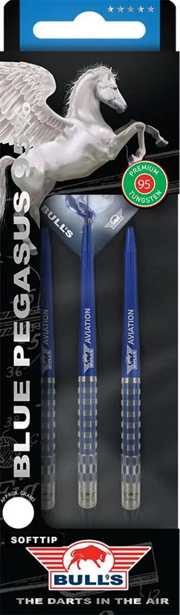 Softtip Bull's Blue Pegasus 95% C 22 gram 5/5