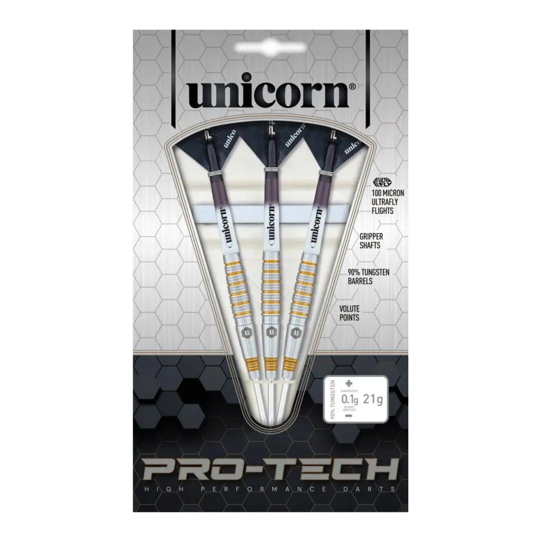 Unicorn Pro-Tech Style 2 Steel Tip Dart Set - 90% Tungsten 25G 4/7