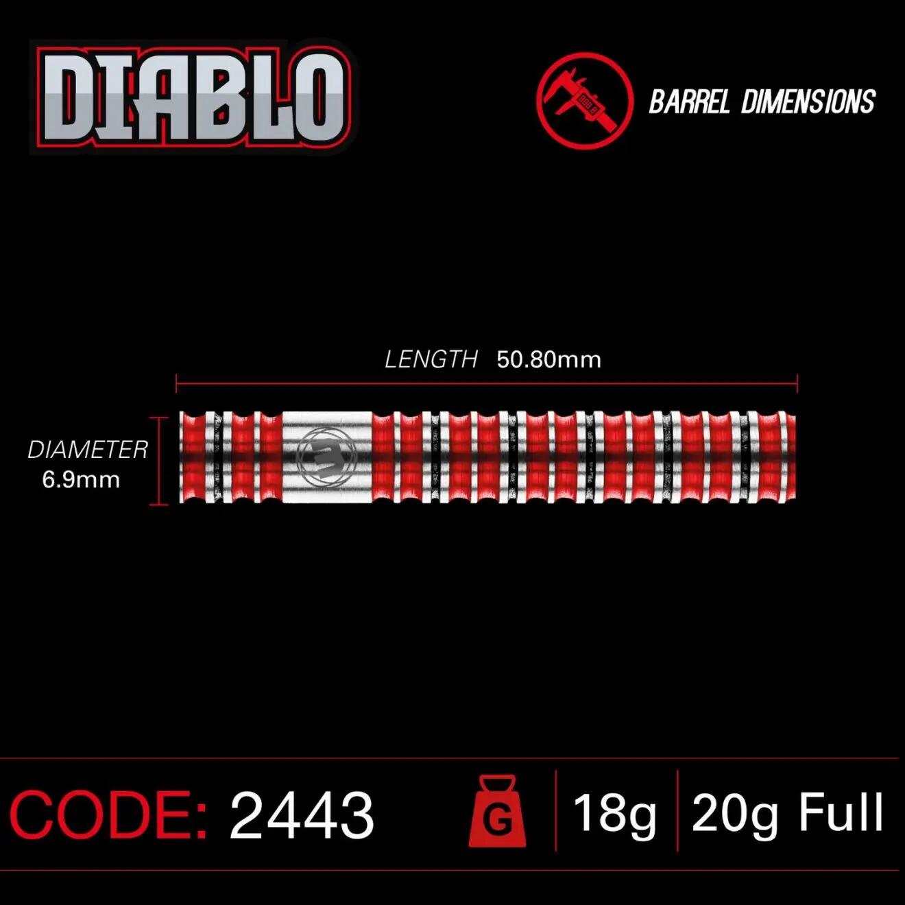 Winmau Softdart Diablo 20g 5/5