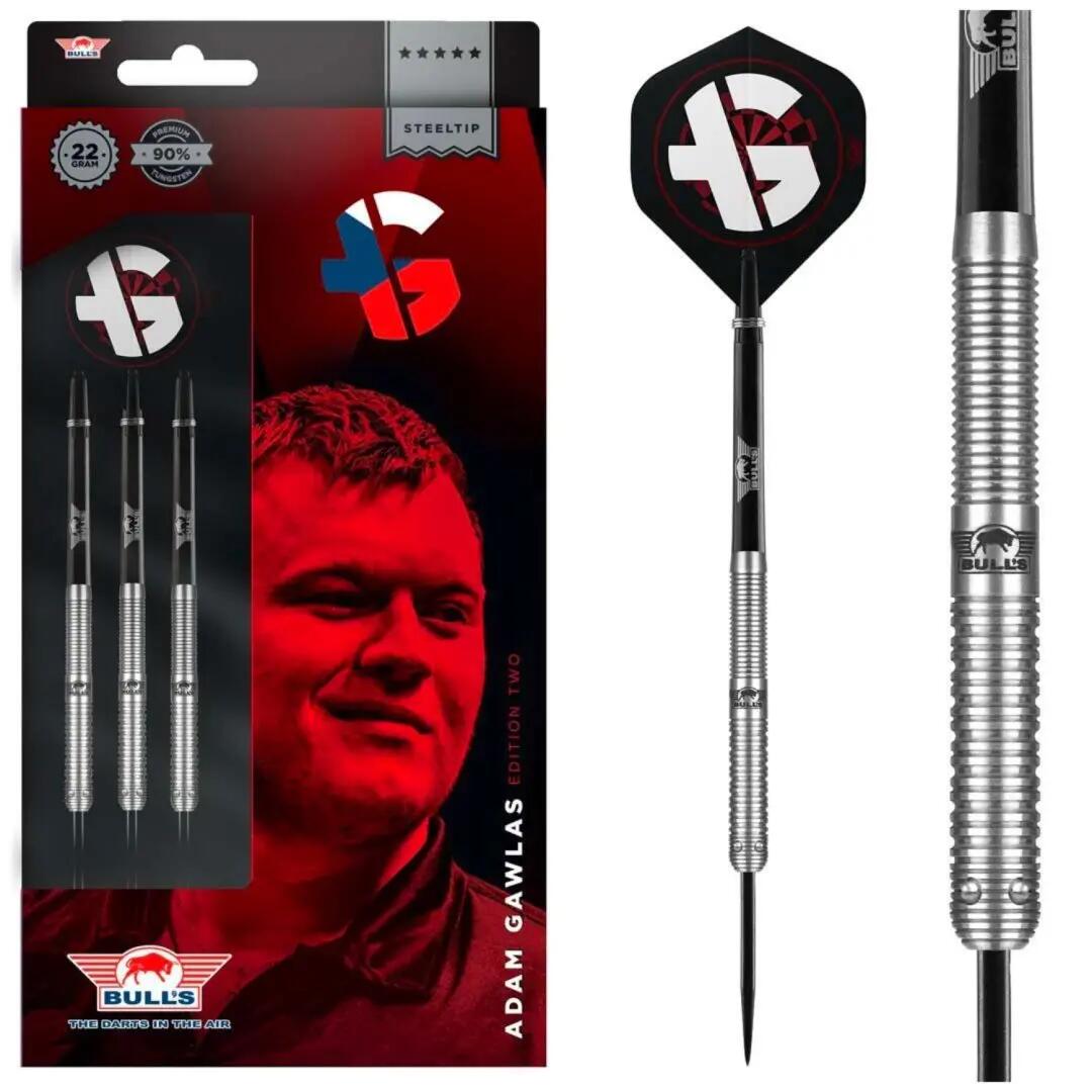 Bull's Adam Gawlas E2 90% Steeldarts 24g 3/4
