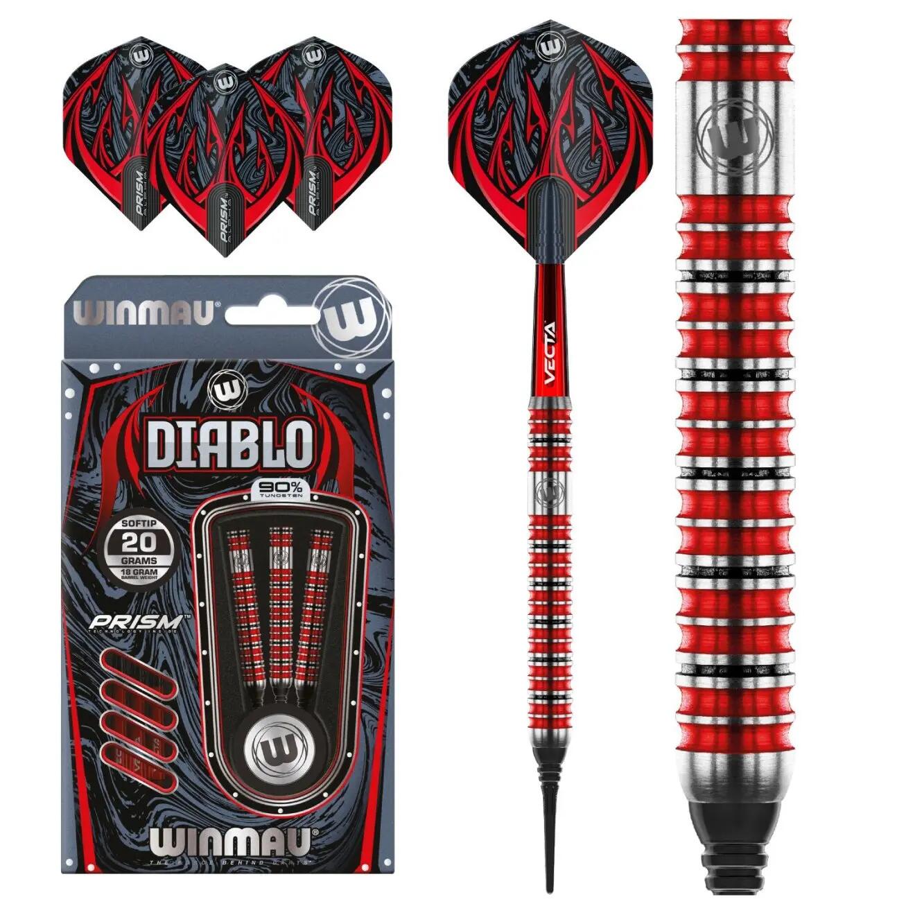 Winmau Softdart Diablo 20g 3/5
