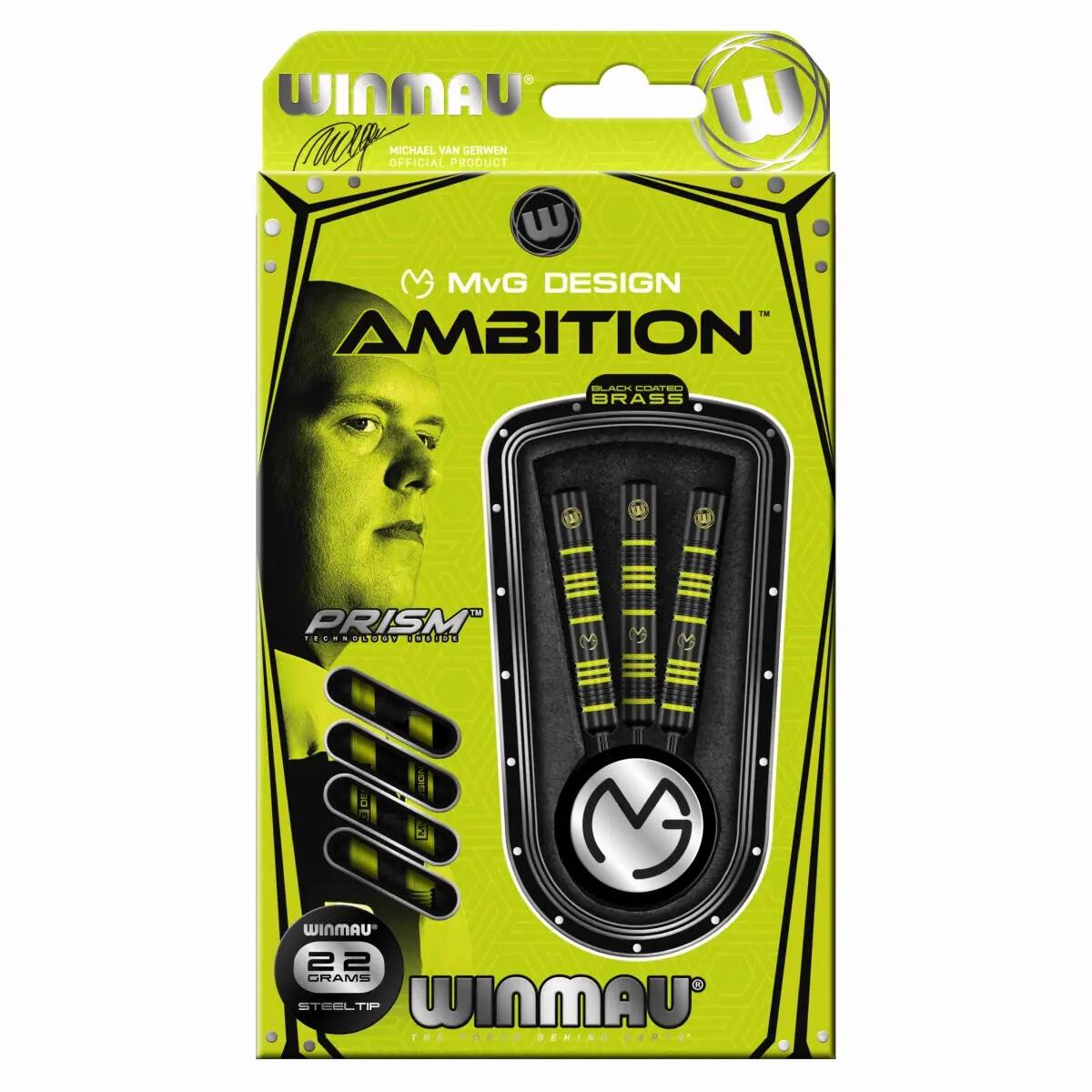 MvG Ambition Messing Stahlspitze Darts 22 gr. 5/6
