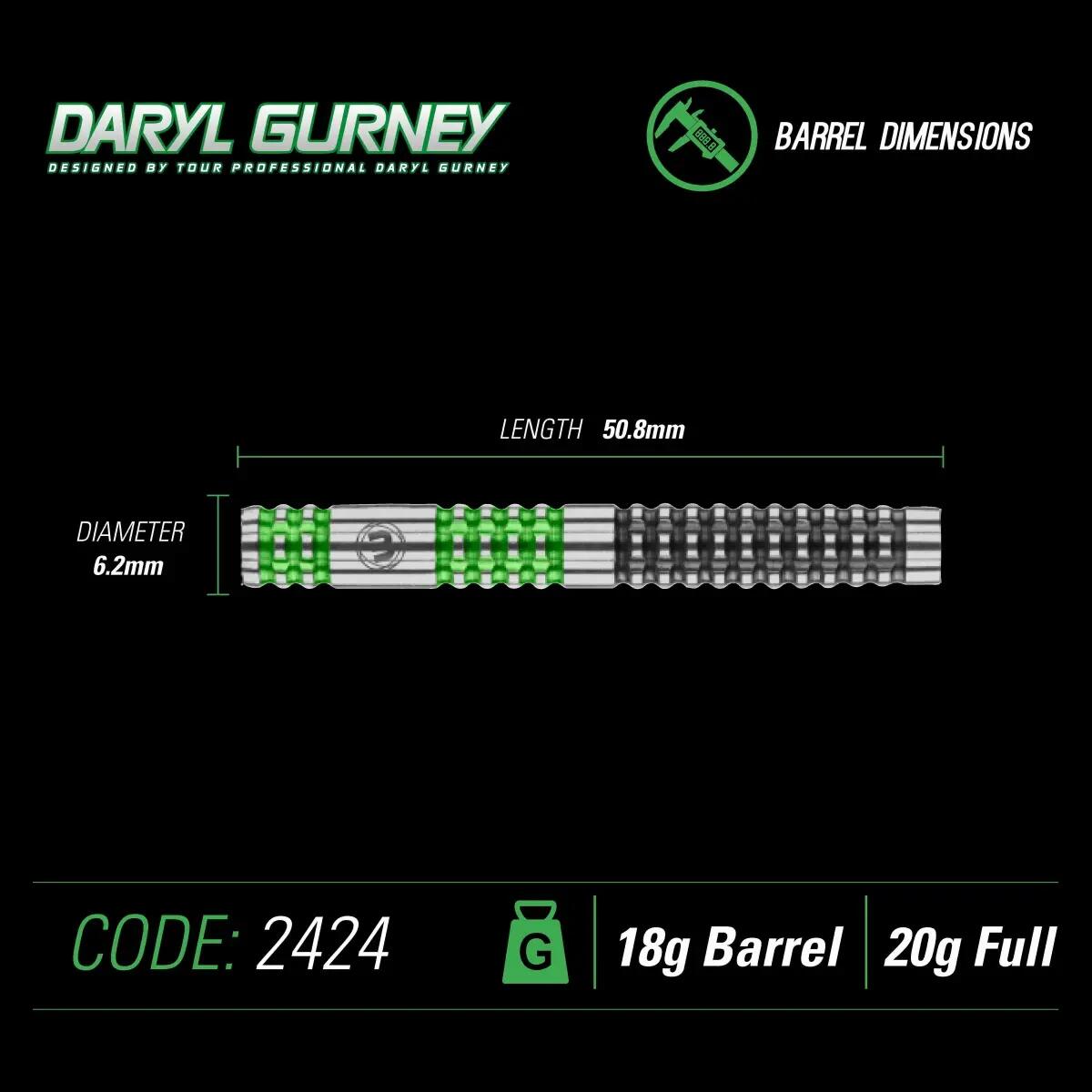 Šipky Daryl Gurney - 20g 6/6