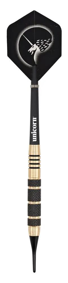 Unicorn S/T Core Plus Win-Blk/Gld Brass Dart - 19G 2/7