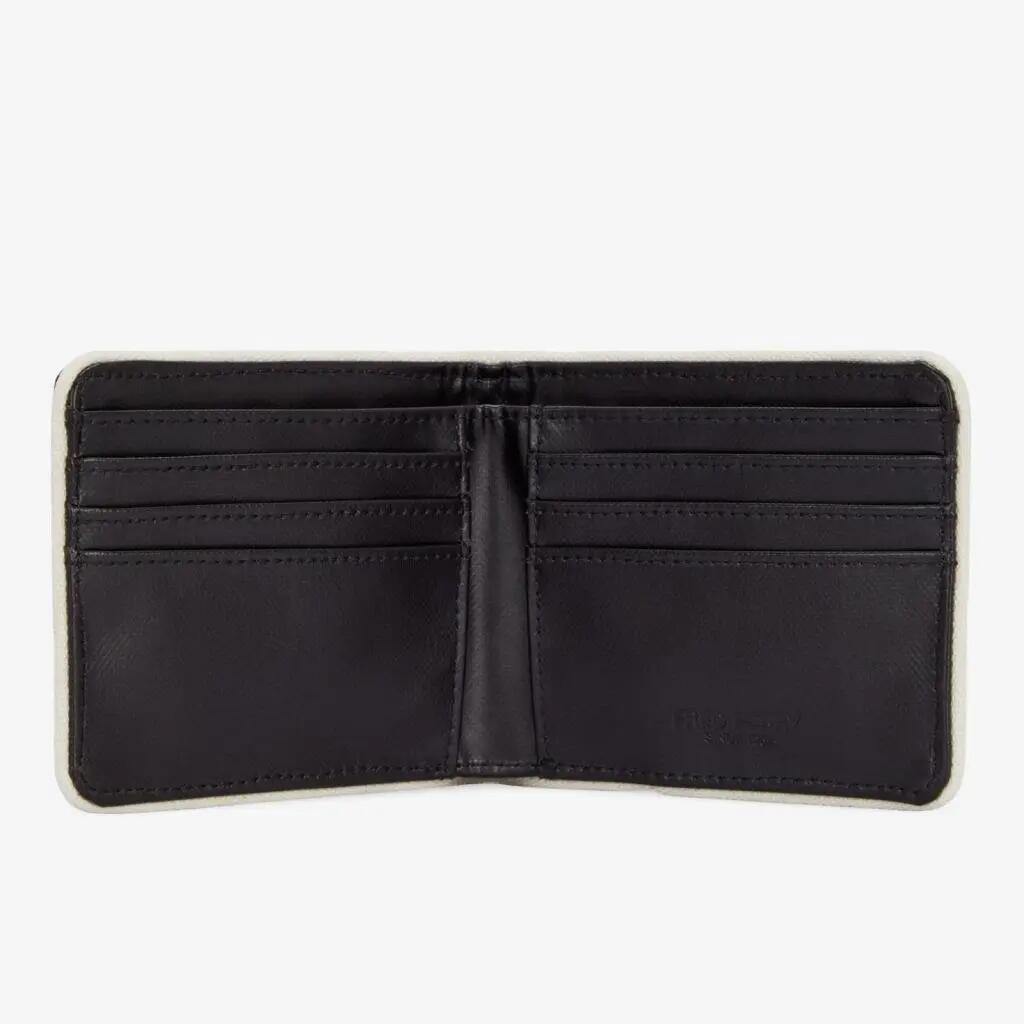 Portafogli Fred Perry Modello Billfold W Colore Nero 3/5