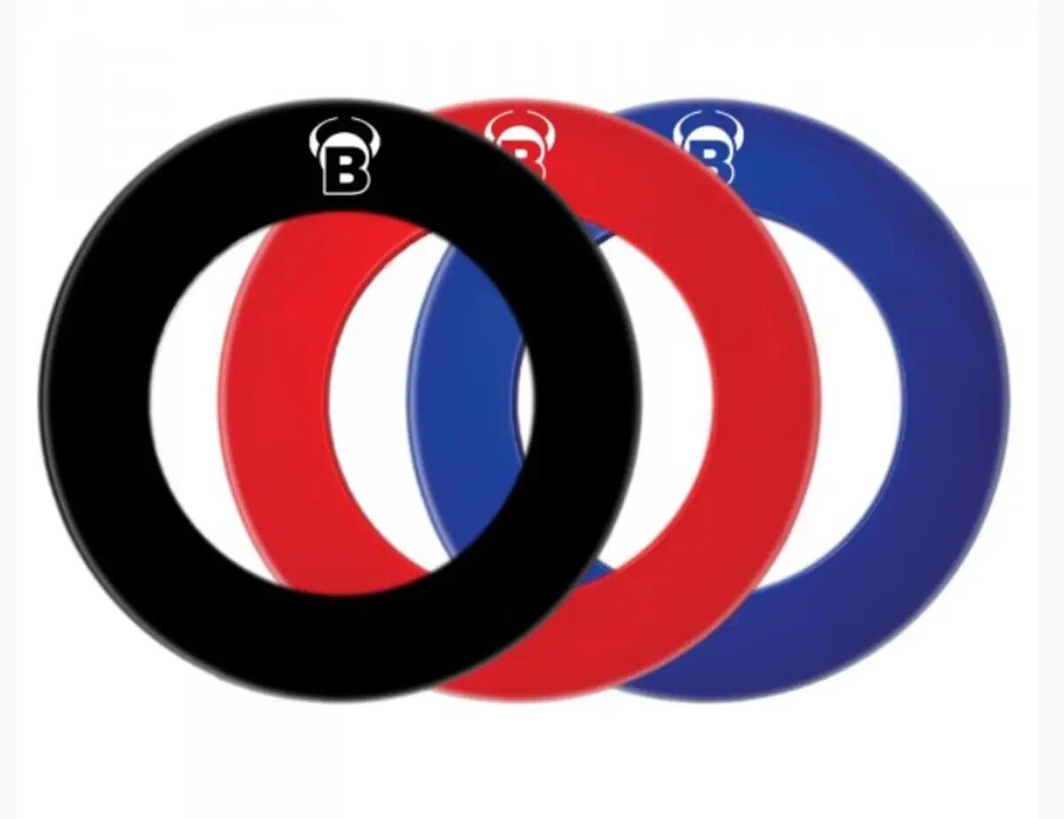BULL'S Pro Dart Board Surround 1tlg. blau 2/3