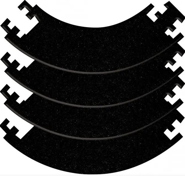 BULL'S Quarterback EVA Dart Board Surround grün 3/3