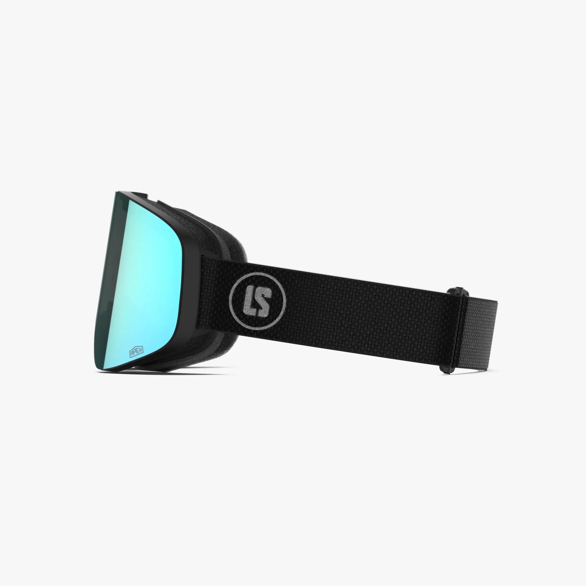 Masque de ski et snowboard LS3 Frameless Noir Tissé 3/3