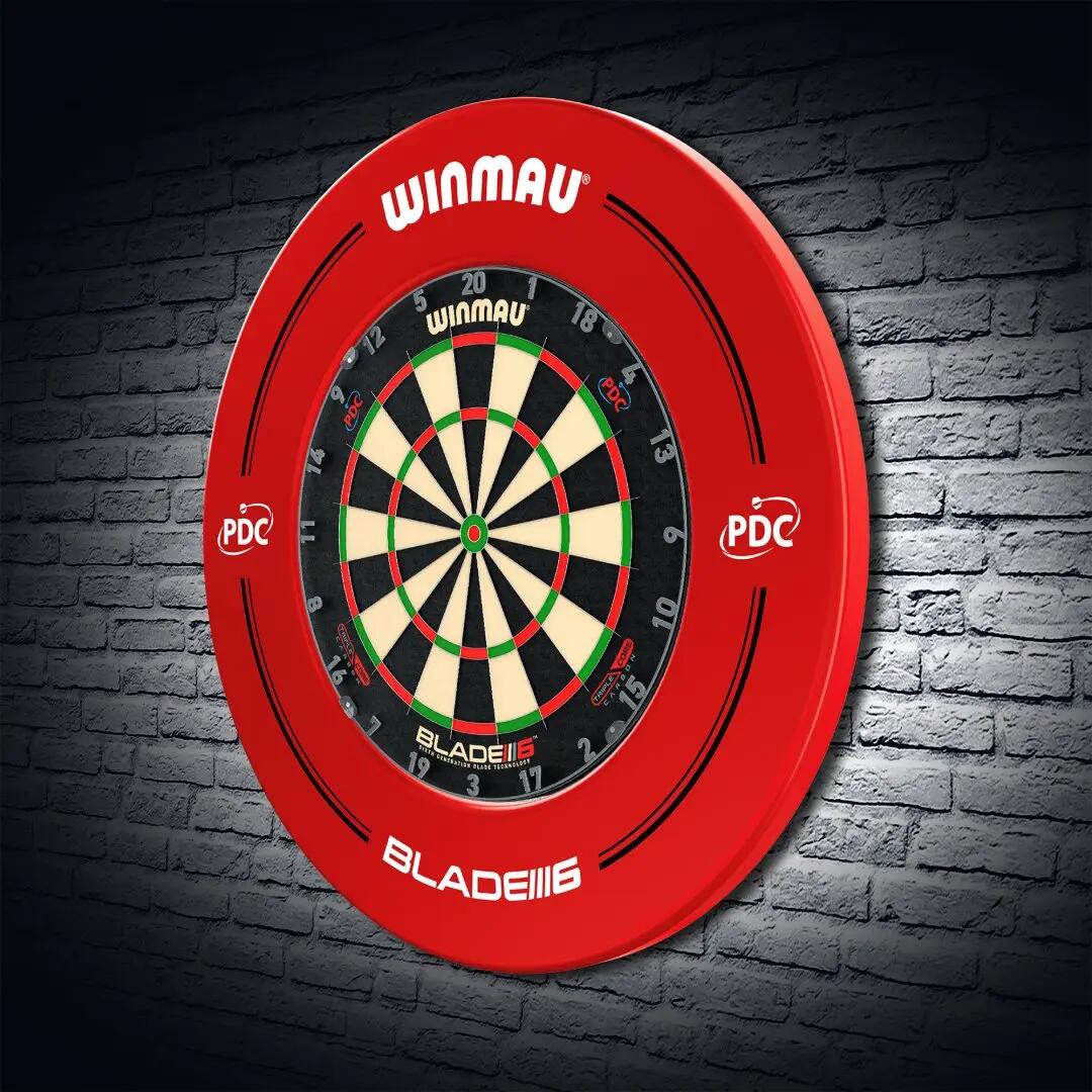 Winmau Anneau d'accrochage pour fléchettes PDC Surround Rouge 7/7