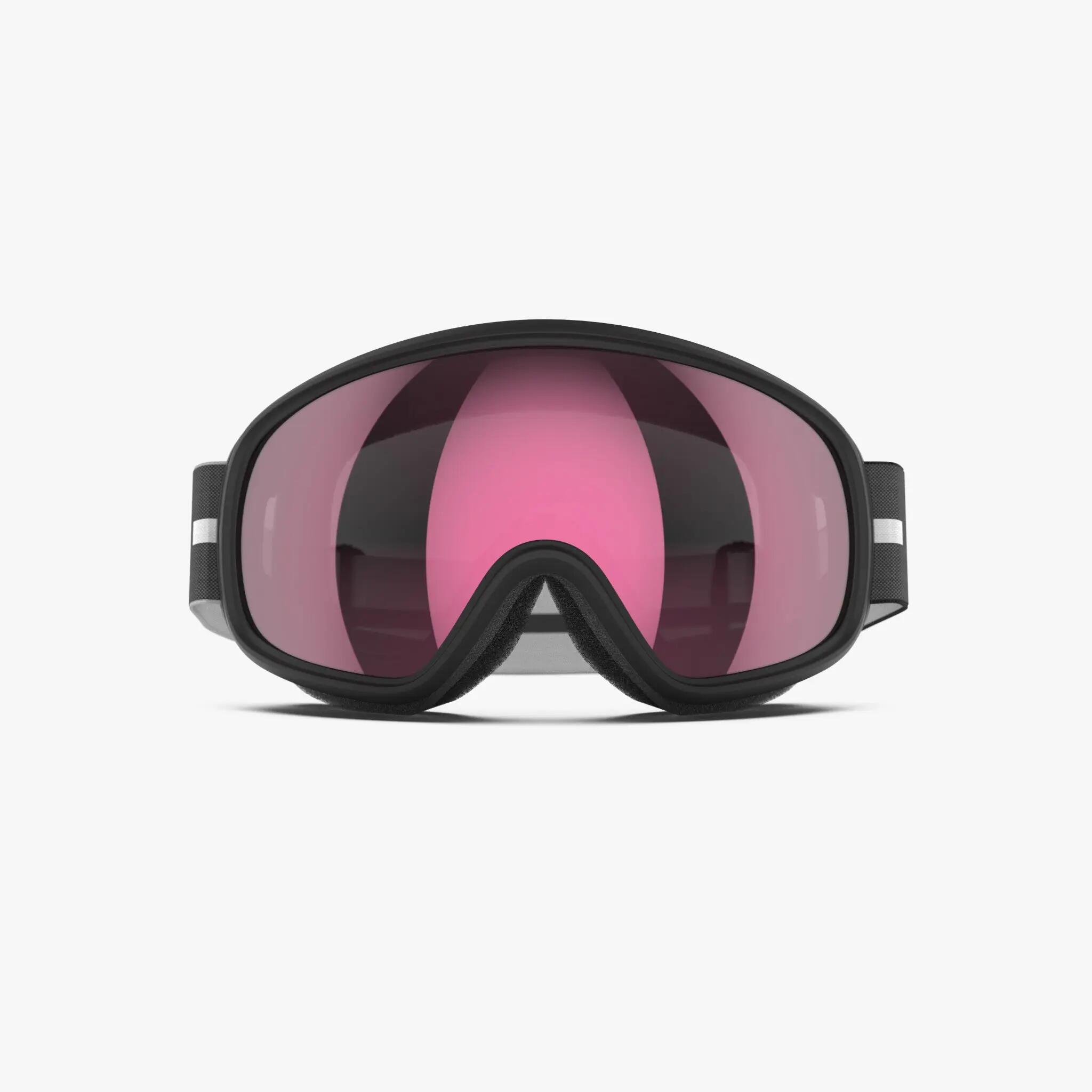 Masque de ski et snowboard LS4 OTG Essentiel Noir/Blanc 2/3