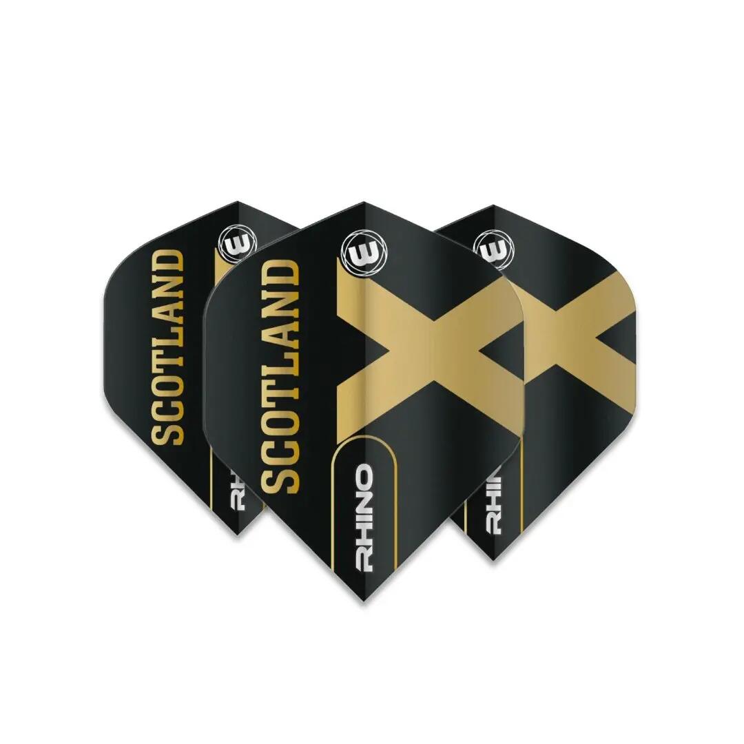 Letky Rhino Black & Gold Flag - Scotland W6905.202 2/3