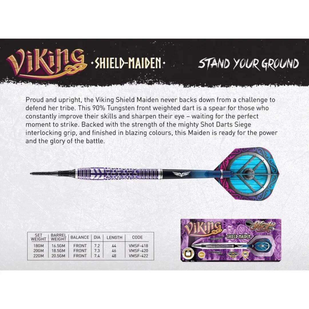 Shot Softtip Viking Shield Maiden 90% 18 gram 7/7
