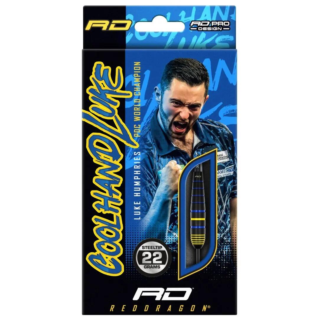 Red Dragon Luke Humphries World Champion steel darts szett 22 g 6/6