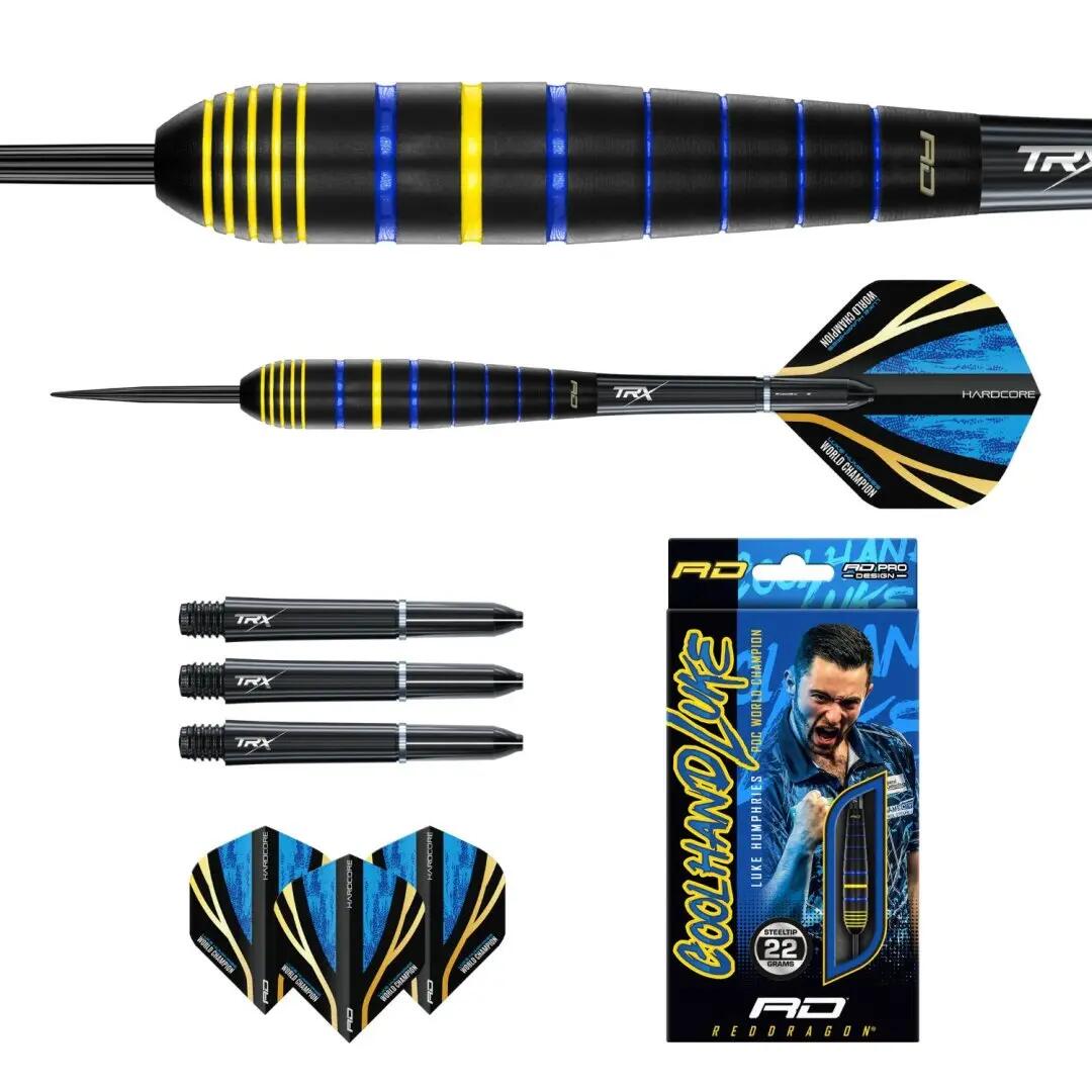 Red Dragon Luke Humphries World Champion steel darts szett 22 g 4/6