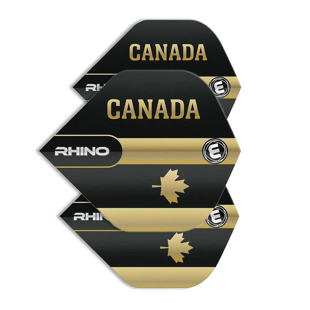 Letky Rhino Black & Gold Flag - Canada W6905.207 3/3