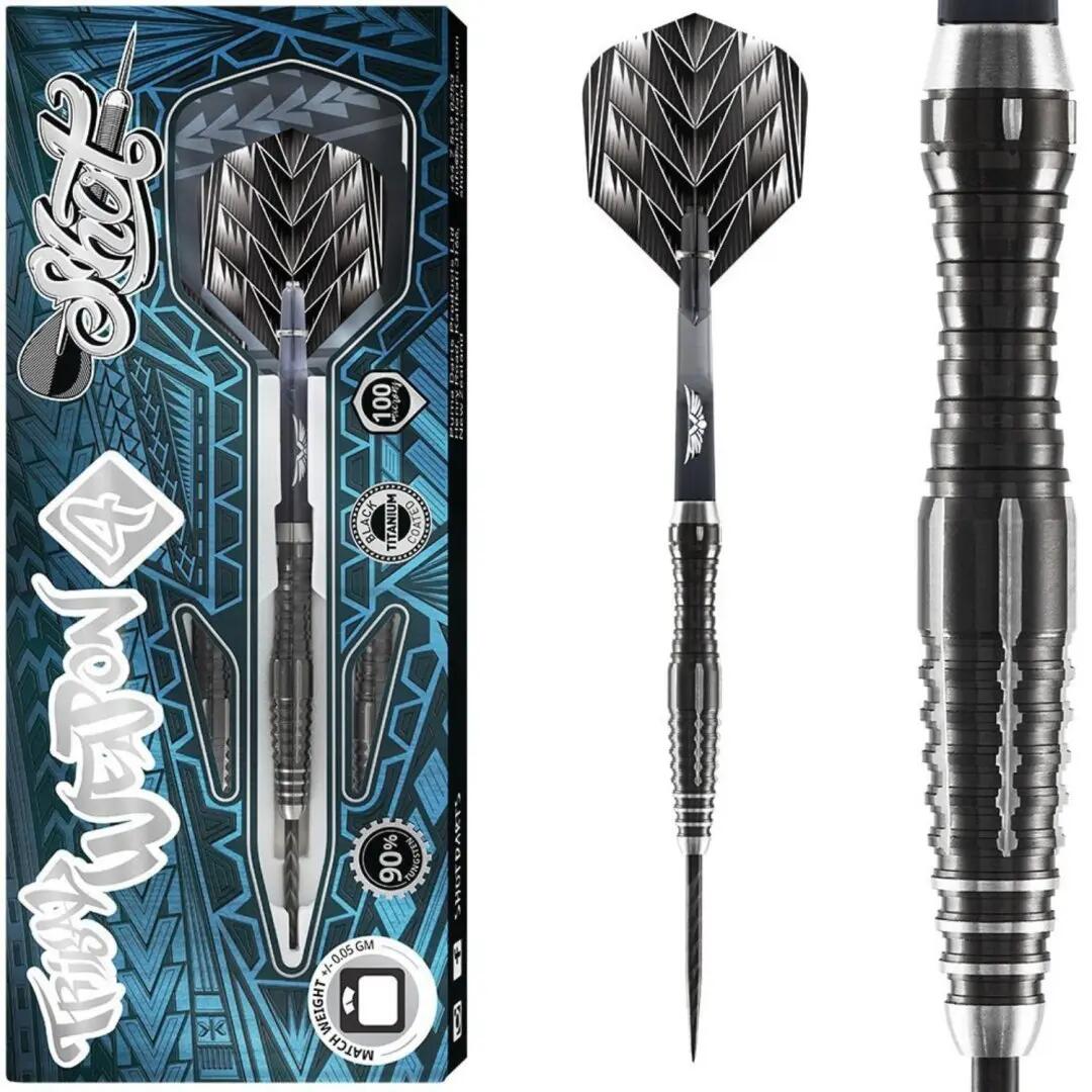 Shot! Tribal Weapon 4 Steeldarts 90% Tungsten 24g 3/6