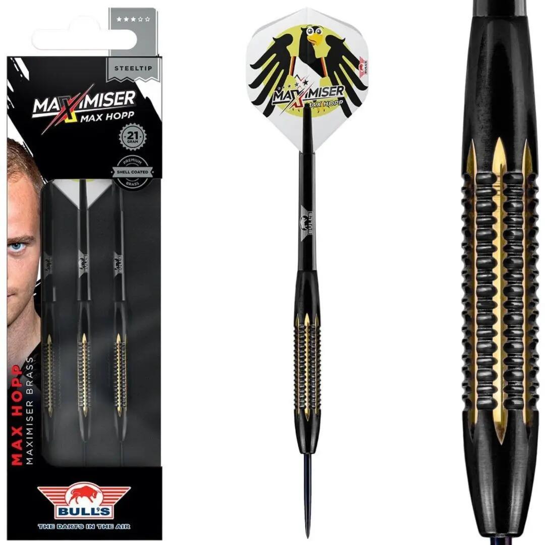 Bull's Max Maximiser Hopp Shell Coated Brass 21 gram 3/7