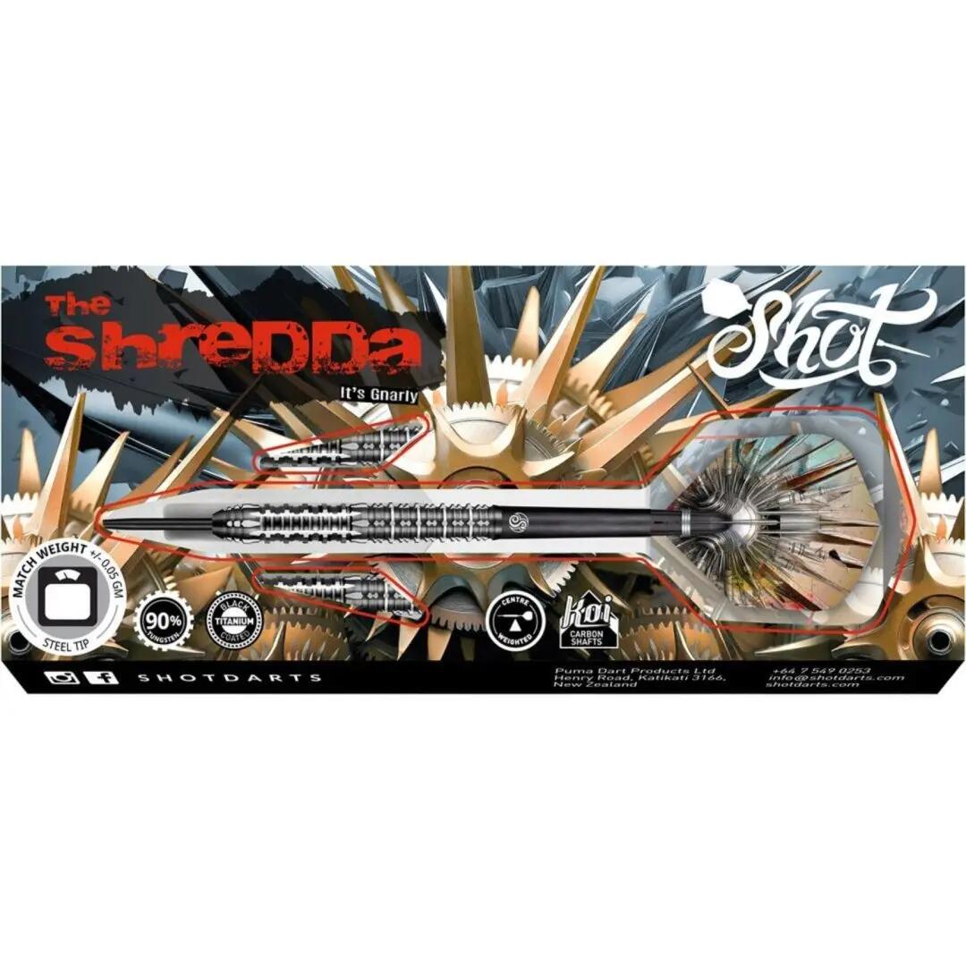 Šipky Steel Gnarly - Shredda - 30g 5/5