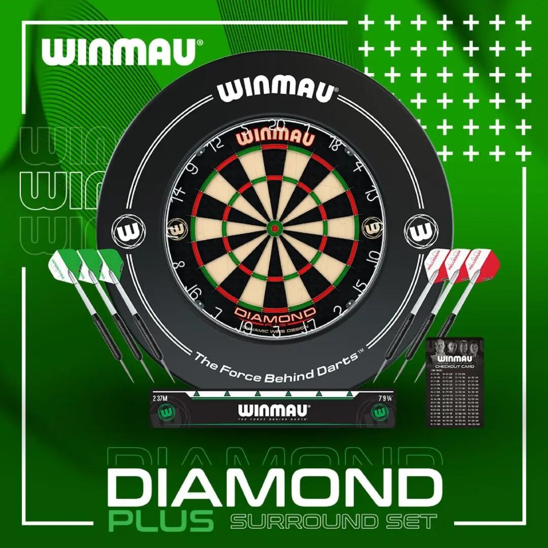 Winmau Dartboard Surround Set Diamond Plus 7/7